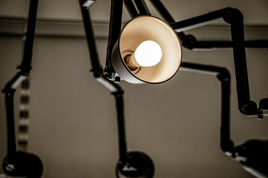 warm light for interior design for commercial