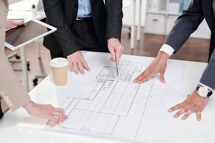 planning the office layout and interior design