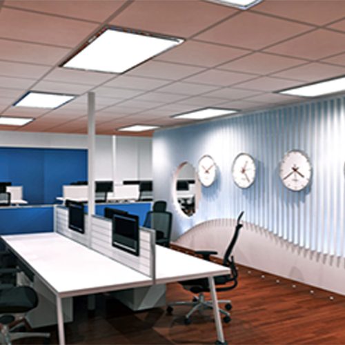 corporate workspace floor plan design