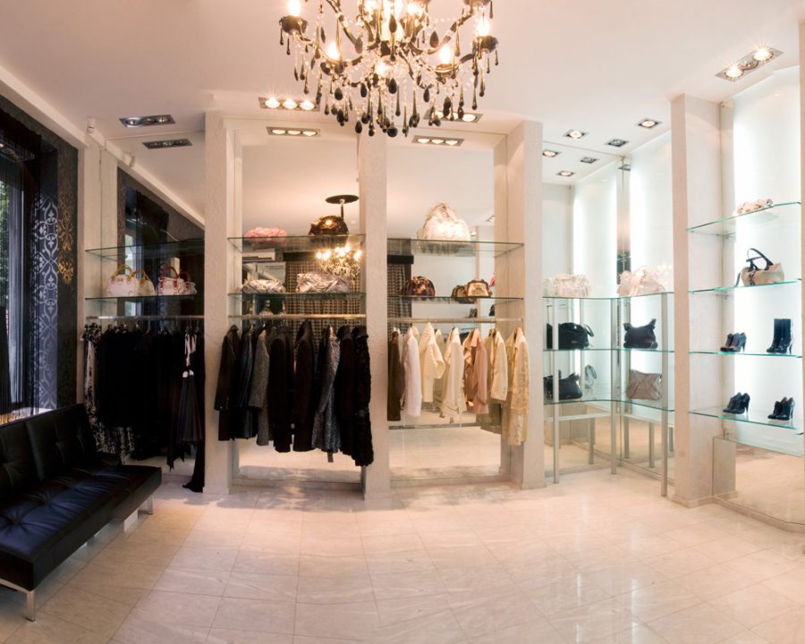 luxury interior design for retail stores